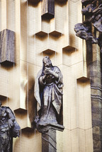 statues of saints 