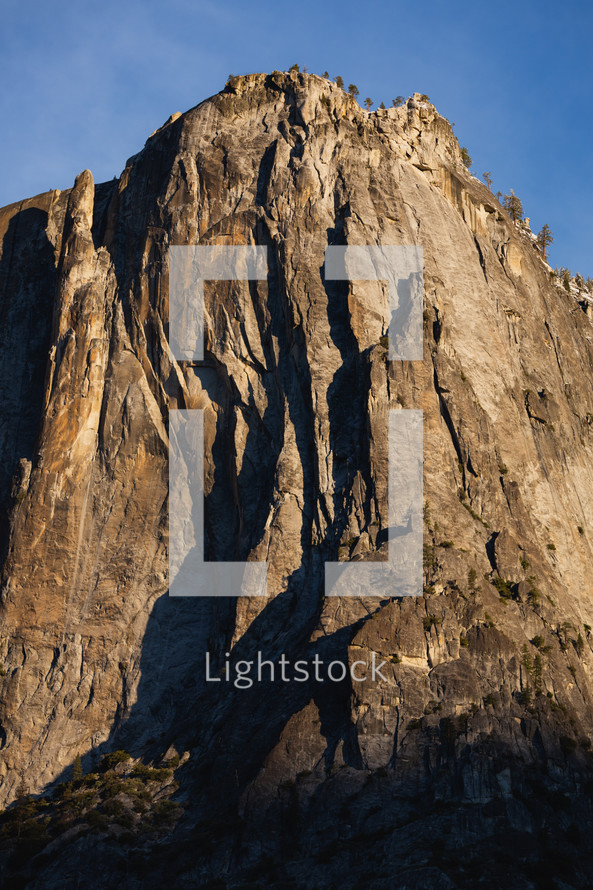 Majestic mountain in Yosemite