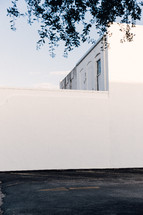 white exterior wall of a building 