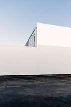 exterior wall of a white building 