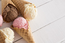 ice cream waffle cones 
