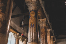 Crusader decoration at the Church of the Nativity