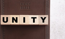 Holy Bible and word unity 