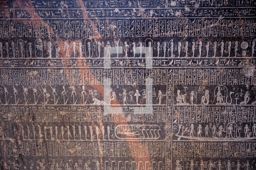 Egyptian hieroglyphics