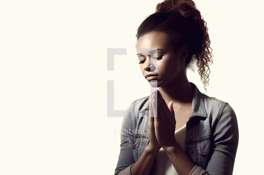A Woman in Prayer