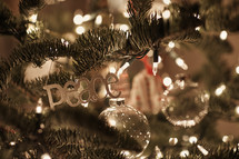 Christmas tree ornaments 