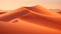 Desert sand landscape. 