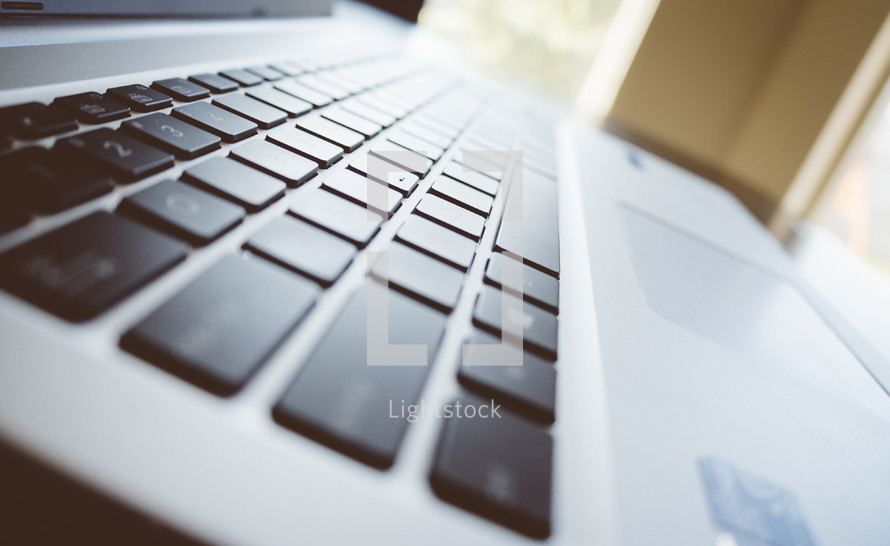 keyboard on laptop 