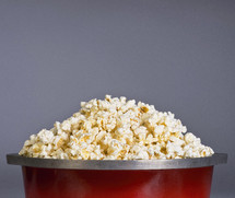 bowl of popcorn 