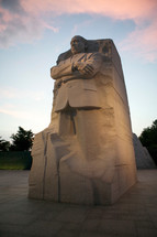 Martin Luther King monument.
