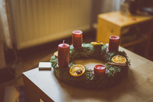 Advent wreath 