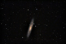 A detailed galaxy in outer space