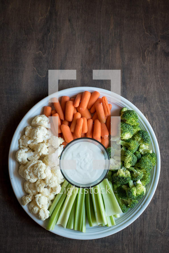 vegetable tray 