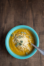 a bowl of soup 