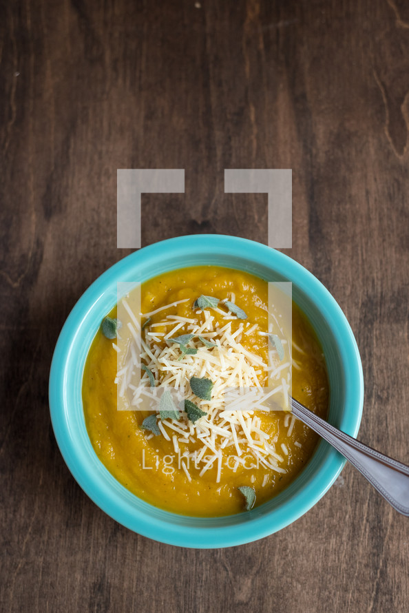 a bowl of soup 