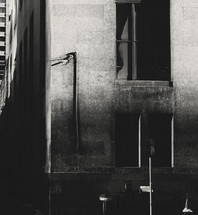 urban portrait of a downtown building