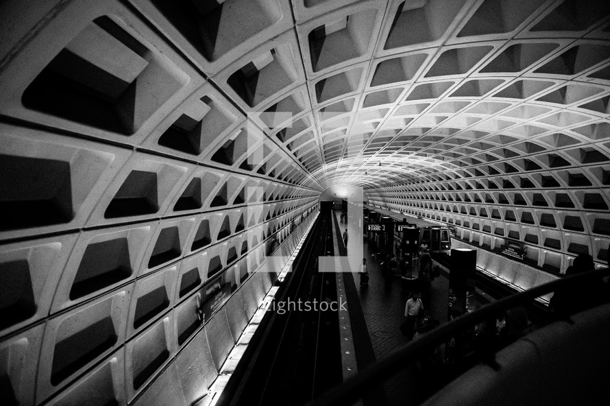 Washington Metro Subway terminal 