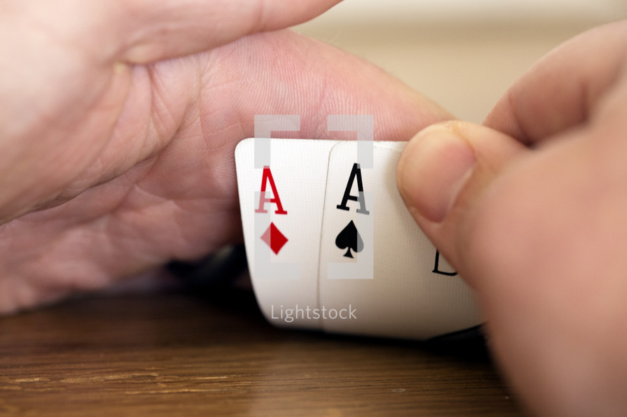 double Aces, playing card 