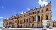exterior of Versailles 