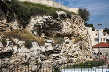 stone walls in Jerusalem 