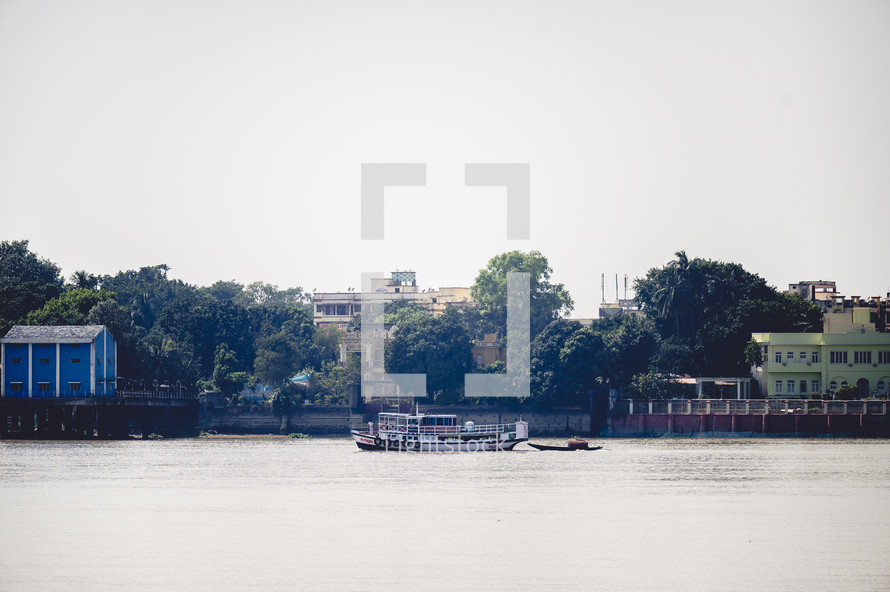 Go traveling down the river in Kolkata India