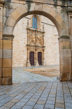 Cathedral of Santa Maria de la Asuncion in Coria, Caceres, Extremadura, Spain