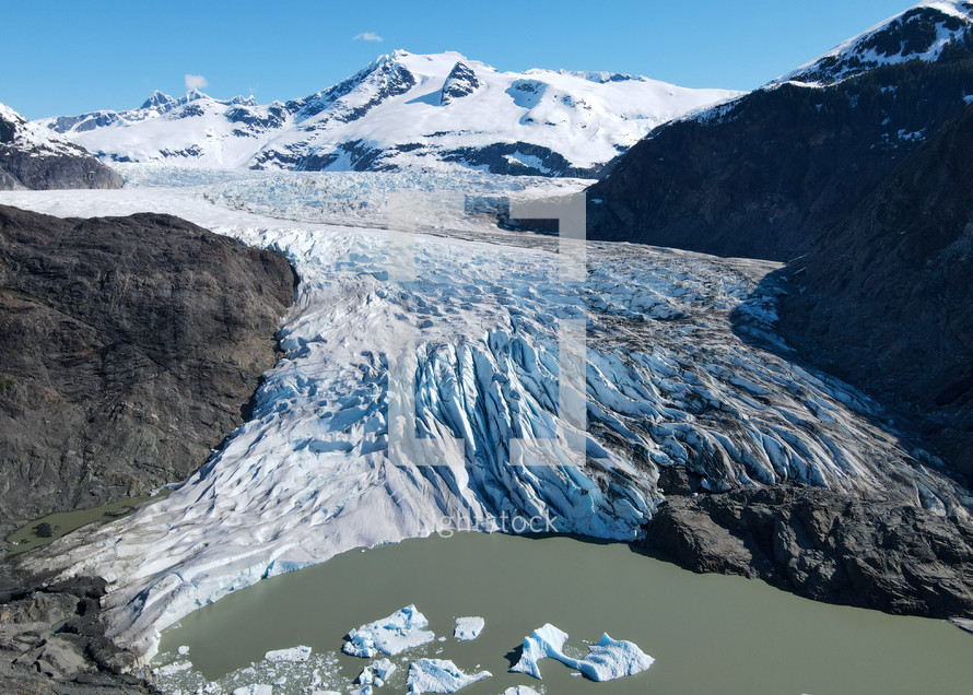 Glacier in Alaska 