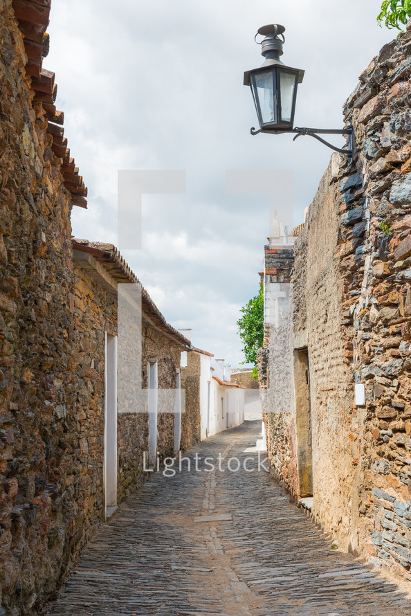 Old Street In The Village Of Monsaraz