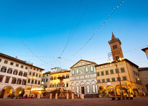 Farinata Degli Uberti square in Empoli, Italy