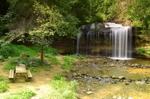 Waterfall in Northwestern Wisconsin, (Cascade Falls, Osceola, WI)