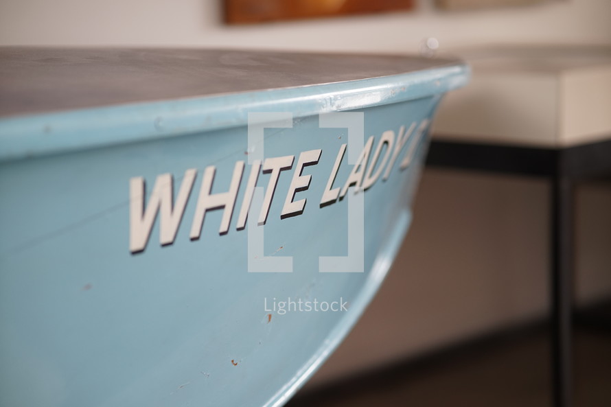 A boat called White Lady