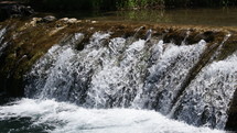 small waterfall in a creek 