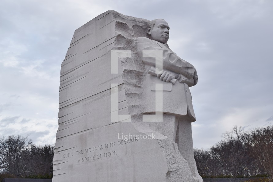Statue of Martin Luther King Jr 