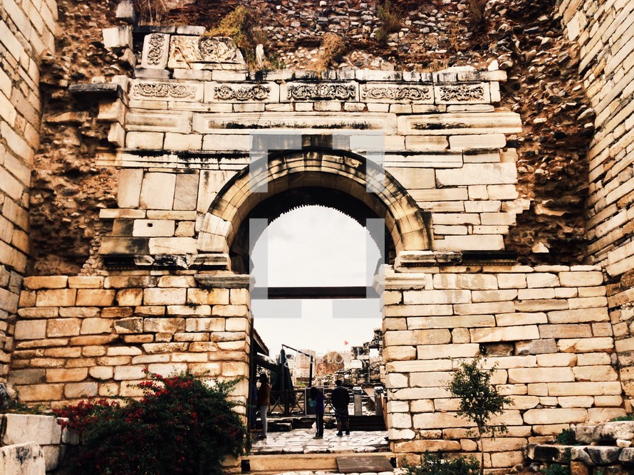 arched entrance 