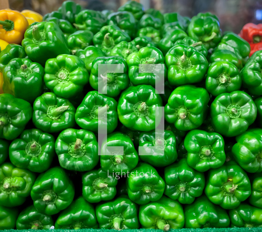 green bell peppers 