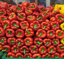 red bell peppers 