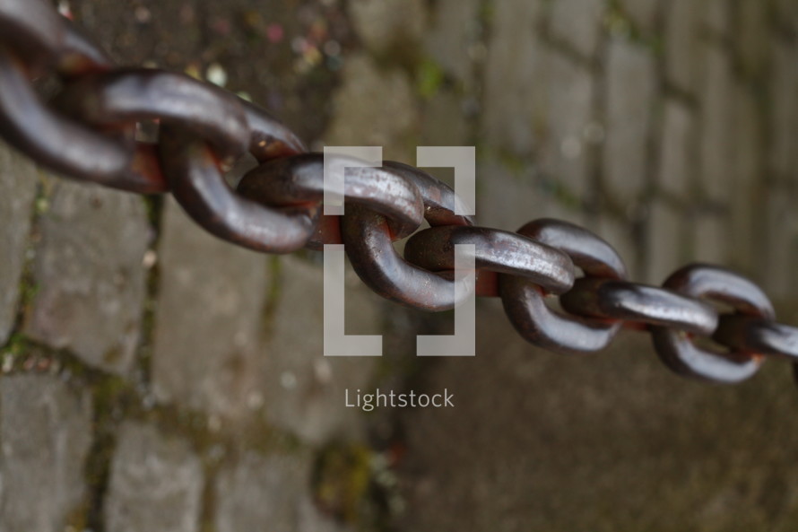 links in a chain 