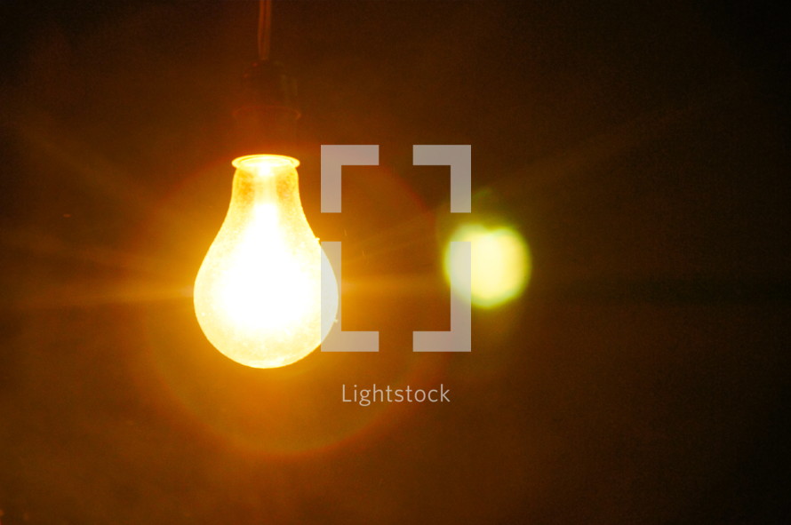 Light bulb illumination