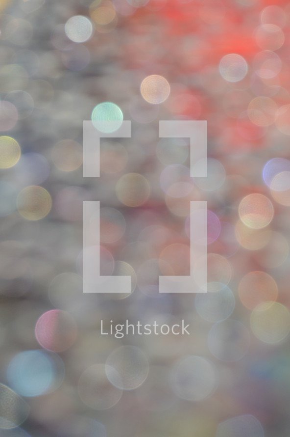 Colorful bokeh for worship background.
