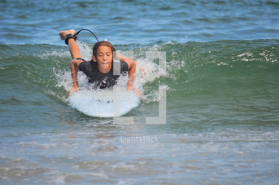 boy surfing 