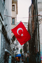 Turkey flag. 