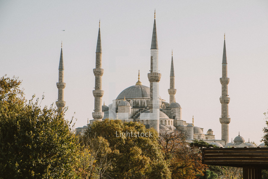 Mosque towers in Turkey