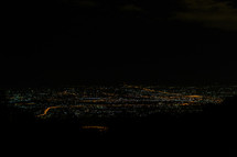city lights at night 