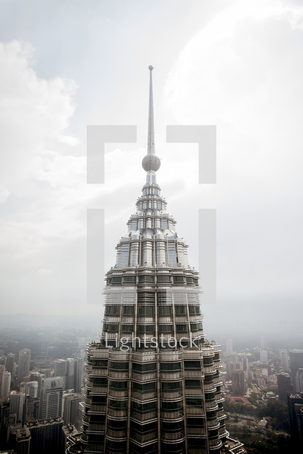 top of the Petronas Towers 