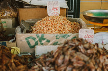 Spices at a market in Thailand. 