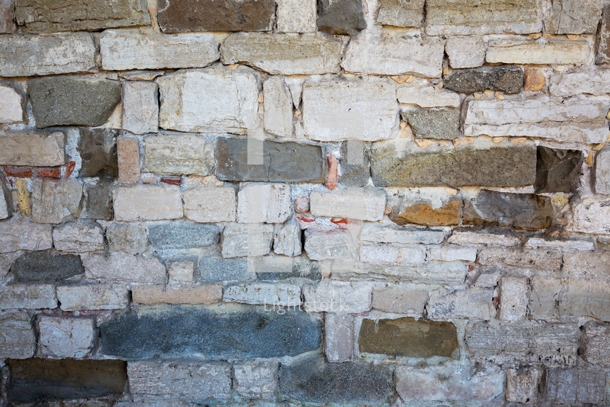 rough stone wall 