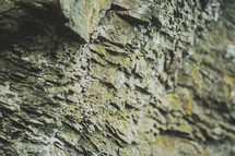 rock cliff closeup 