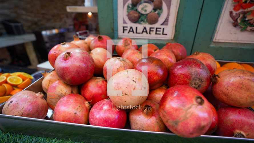 Pomegranates in Jerusalem 