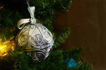silver ornament 