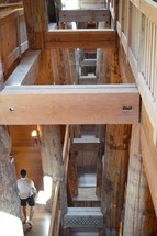 Only Editorial !!!         interior beams of Noah's Ark full scale replica in Kentucky 